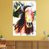 *~* Artsy Paard Artistieke Equine AR22 Canvas Prin (Insitu (Woonkamer))