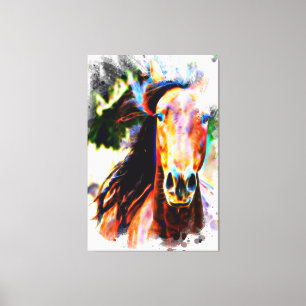 *~* Artsy Paard Artistieke Equine AR22 Canvas Prin