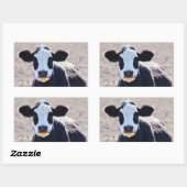 Artsy Panda Gezicht Koe Sticker (Vel)