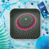 Artsy Pattern Papieren Bordje (Feest)