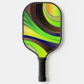 Artsy Pattern Pickleball Paddle (Voorkant)