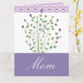 Artsy Petite Floral Kaart (Gele Bloem)