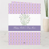 Artsy Petite Floral Kaart (Achterkant)