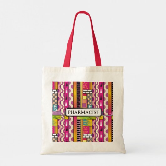 Artsy Pharmacist Tote Bag (Achterkant)