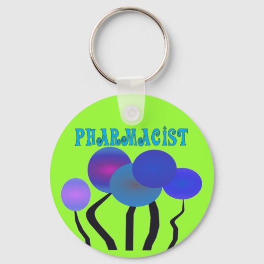 Artsy Pharmcist Gifts Sleutelhanger (Voorkant)