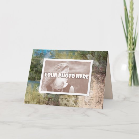 Artsy Photo Lijst Kaart (Voorkant)