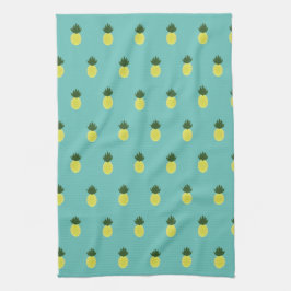 Artsy Pineapple Pattern Theedoek