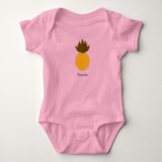 Artsy Pineapple Romper (Voorkant)
