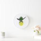Artsy Pineapple Ronde Klok (Huis)
