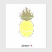 Artsy Pineapple Sticker (Vel)