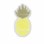 Artsy Pineapple Sticker (Voorkant)