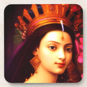 Artsy Princess Bier Onderzetter (Voorkant)