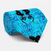 Artsy Psychiatrist Rorschach Stropdas voor mannen (Opgerold)