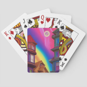 Artsy Rainbow Pokerkaarten