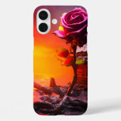 Artsy Roos telefoonhoesje Case-Mate iPhone Case (Achterkant)