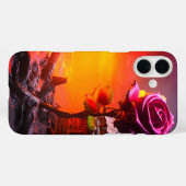 Artsy Roos telefoonhoesje Case-Mate iPhone Case (Achterkant (horizontaal))