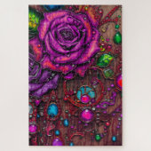 Artsy Rozen Legpuzzel (Verticaal)