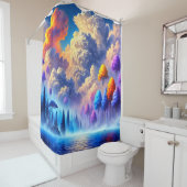 Artsy Scenery Douchegordijn (In situ)