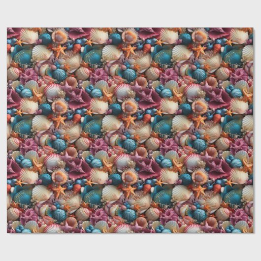 Artsy Shells Cadeaupapier (Vlak)