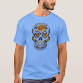 Artsy Skull-dag dood T-shirt (Voorkant)