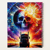 Artsy Skull Planner (Achterkant)