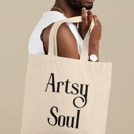 Artsy Soul Creatieve Cool Artiest Gift Tote Bag