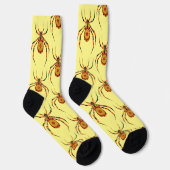 Artsy Spider Creepy Art Fun Sokken (Rechts)