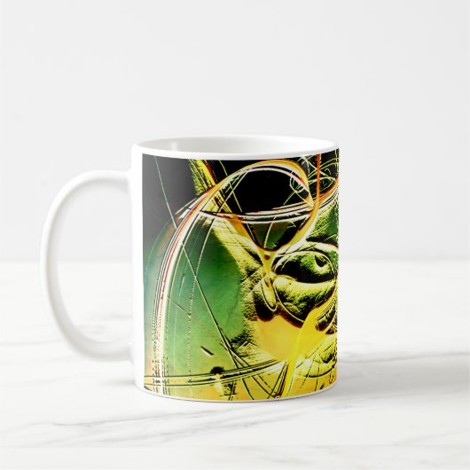 Artsy Splatter Koffiemok (Links)