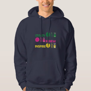 Artsy Spring Knolling Heren Hoodie