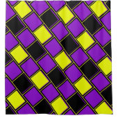 Artsy Squares Douchegordijn (Voorkant)