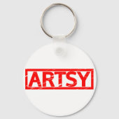 Artsy Stamp Sleutelhanger (Voorkant)