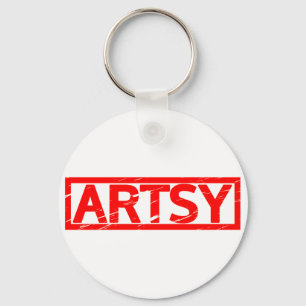 Artsy Stamp Sleutelhanger