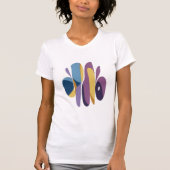 artsy sticker t-shirt (Voorkant)