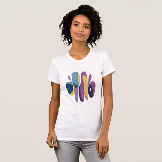 artsy sticker t-shirt (Voorkant volledig)