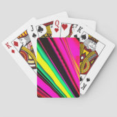 Artsy Striped Pokerkaarten (Achterkant)