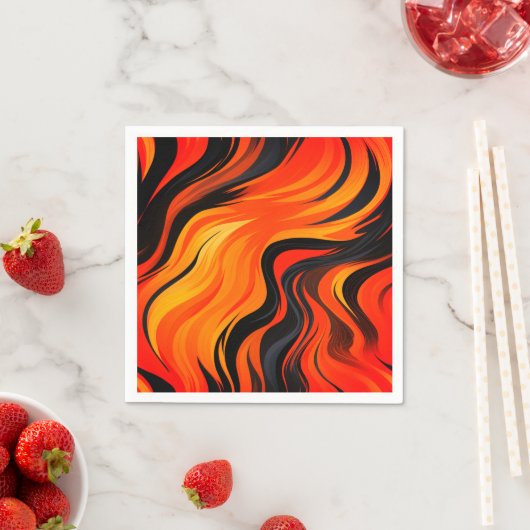 Artsy Stripes Servet (Insitu)