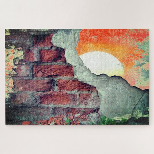 Artsy Sun Legpuzzel (Horizontaal)