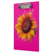 Artsy Sunflower Klembord (Links)