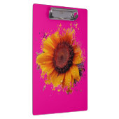 Artsy Sunflower Klembord (Rechts)