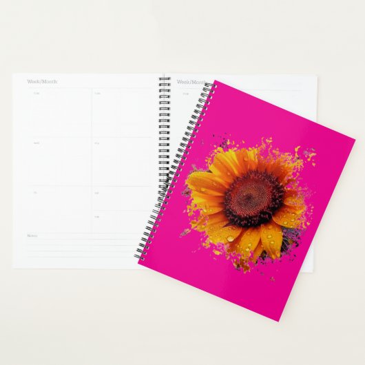Artsy Sunflower Planner (Display)