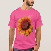 Artsy Sunflower T-shirt (Voorkant)