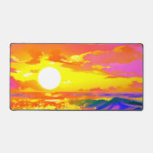 Artsy Sunset Bureaumat (Voorkant)