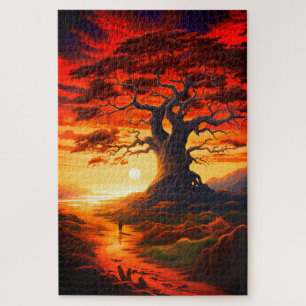Artsy Sunset Legpuzzel