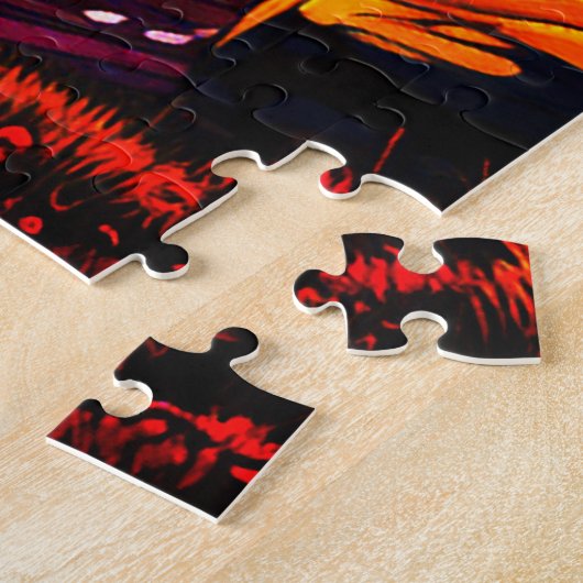 Artsy Sunset Legpuzzel (Zijkant)