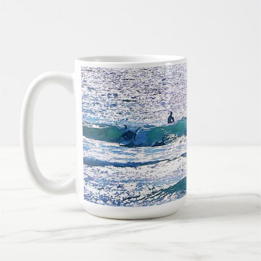 Artsy Surfer Mok Cup (Links)