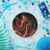 Artsy Swirls Papieren Bordje (Feest)