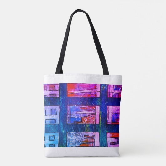 Artsy-Tas Tote Bag (Achterkant)