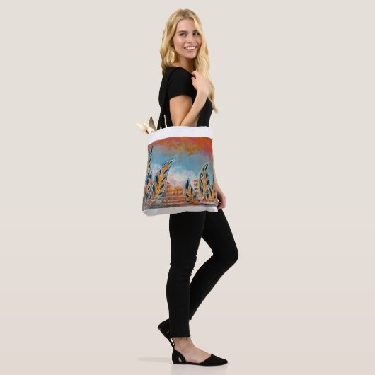 Artsy-Tas Tote Bag (Op model)