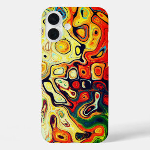 Artsy telefoonhoesje iPhone 16 plus hoesje