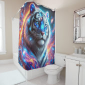 Artsy Tiger Douchegordijn (In situ)